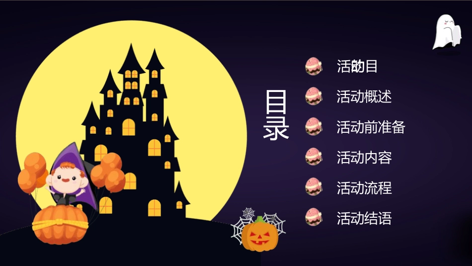 幼儿园万圣节主题班会18.pptx_第3页