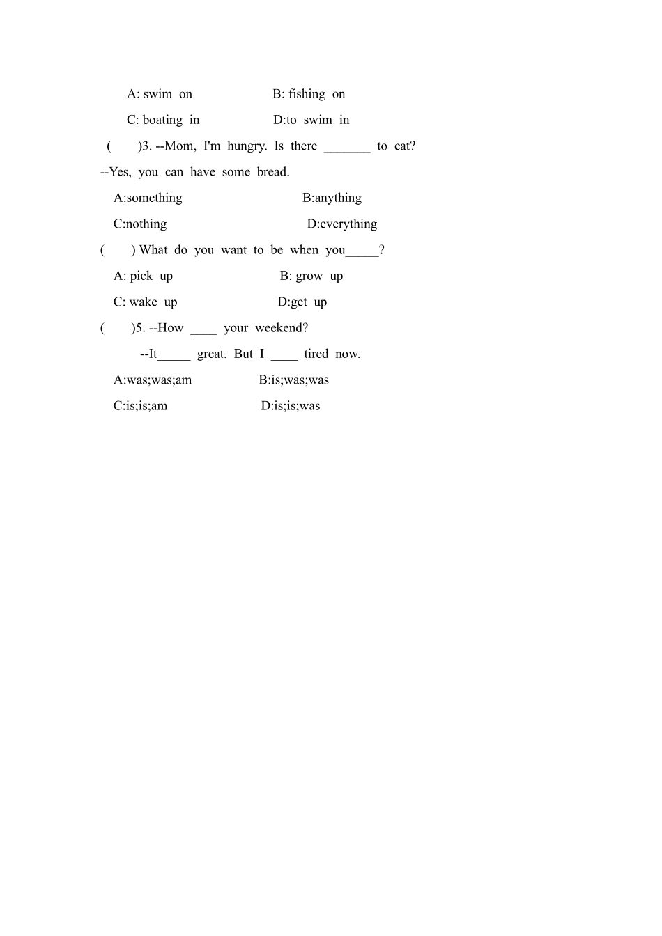 人教版初一七年级下册英语【课时练 含答案】Unit 11 Section A 01.pdf_第2页