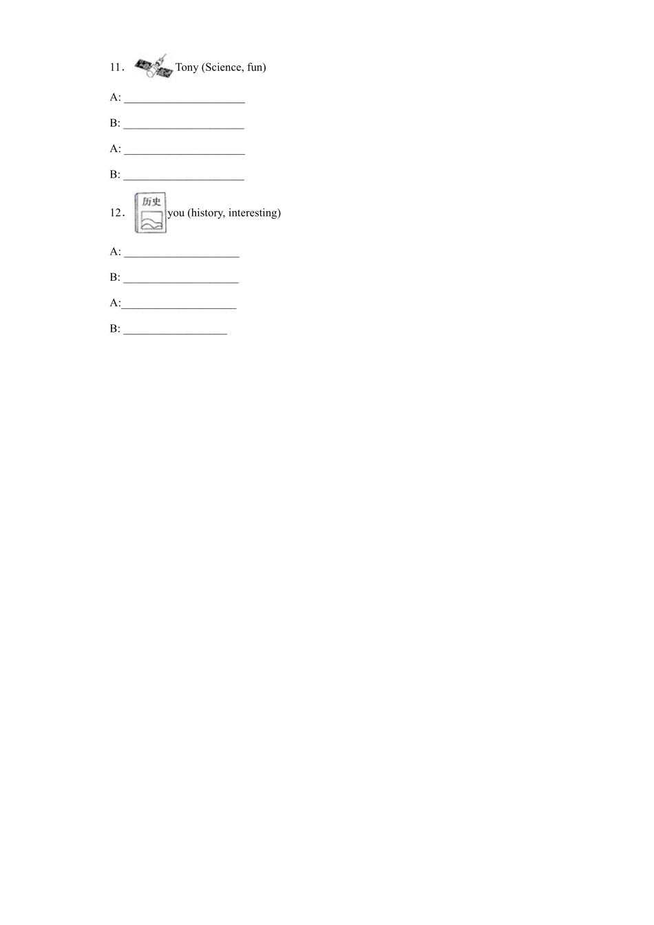 人教版初一七年级上册英语【课时练习 含答案】Unit 9 Section A 03.pdf_第2页
