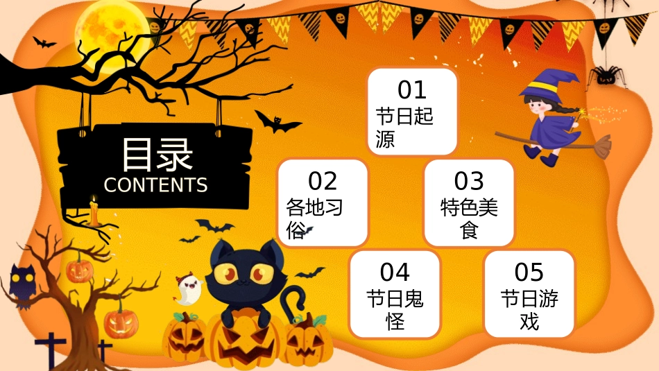 幼儿园万圣节主题班会7.pptx_第2页