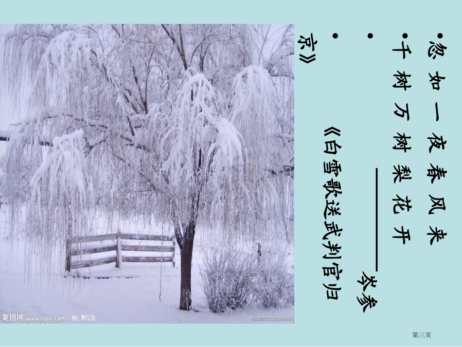 苏教版四年级语文上册雾凇名师优质课赛课一等奖市公开课获奖课件.pptx_第3页