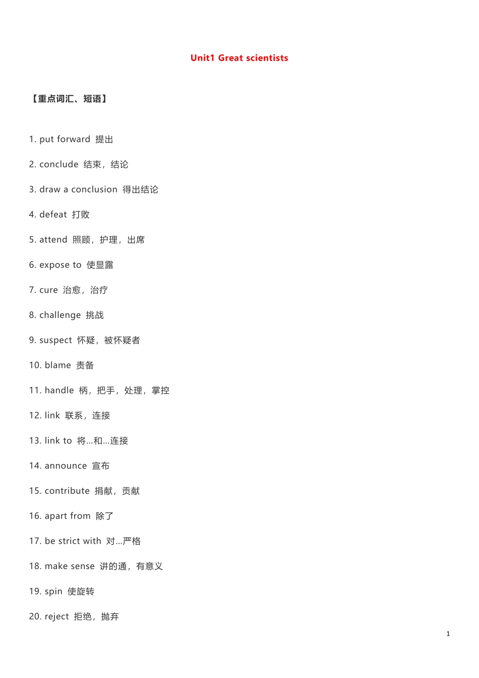 高中英语必修5重点词汇、短语、句型、语法大全.pdf_第1页