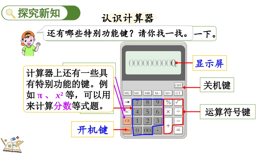 人教版四年级数学上册《计算器》大数的认识教学课件20.pptx_第3页
