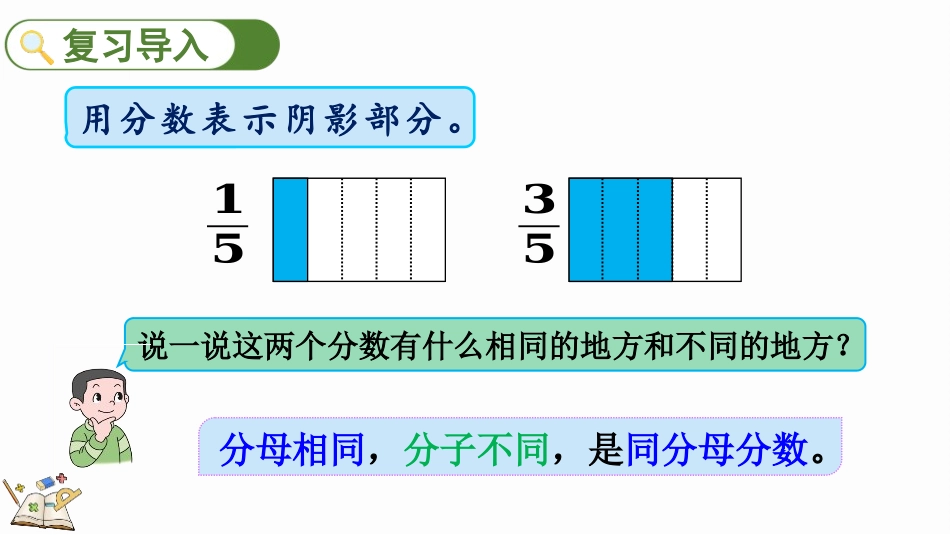 人教版三年级数学上册《分数的简单计算》分数的初步认识教学课件-2篇15.pptx_第2页