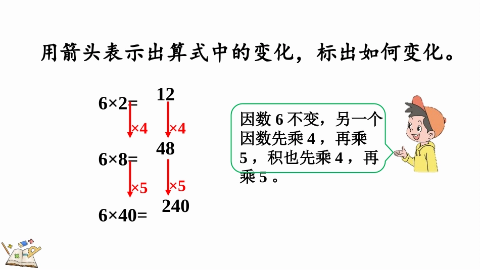 人教版四年级数学上册《积的变化规律》三位数乘两位数教学课件20.pptx_第3页
