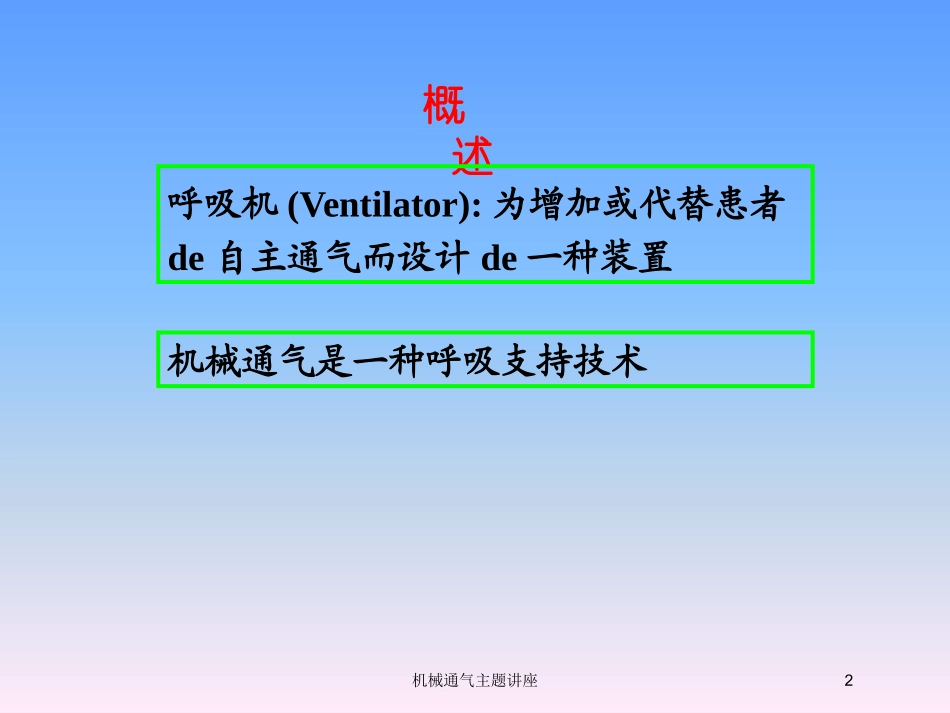 机械通气主题讲座培训课件.pptx_第2页