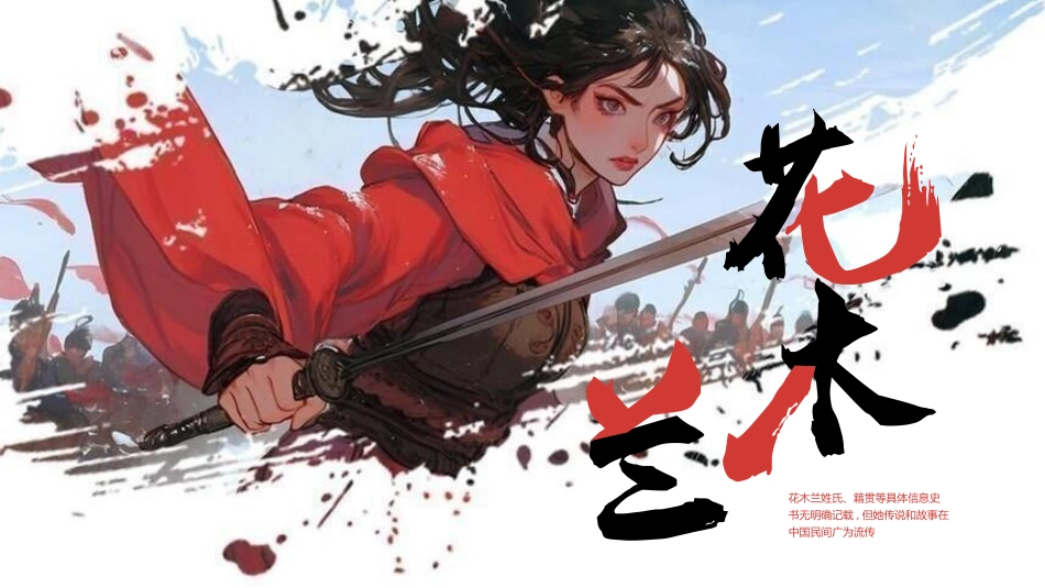 女性历史人物之花木兰5.pptx_第1页