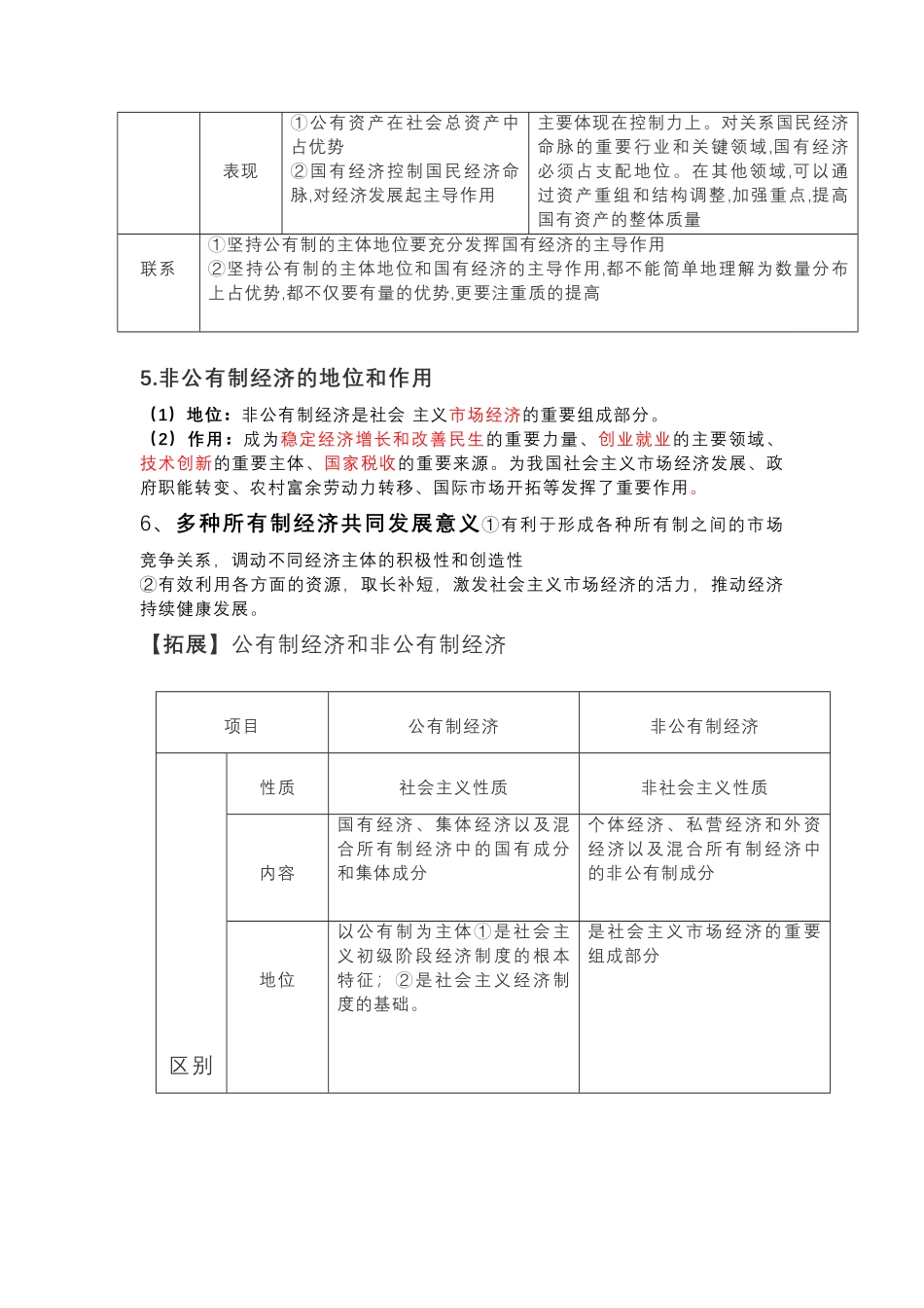 高中政治必修二《经济与社会》知识点梳理汇总.pdf_第2页