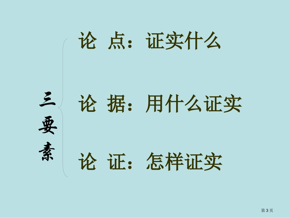 议论文谈骨气名师优质课赛课一等奖市公开课获奖课件.pptx_第3页