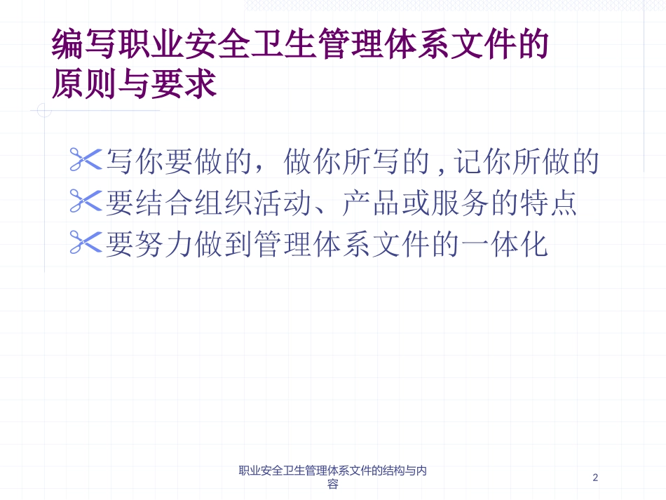 职业安全卫生管理体系文件的结构与内容培训课件.pptx_第2页