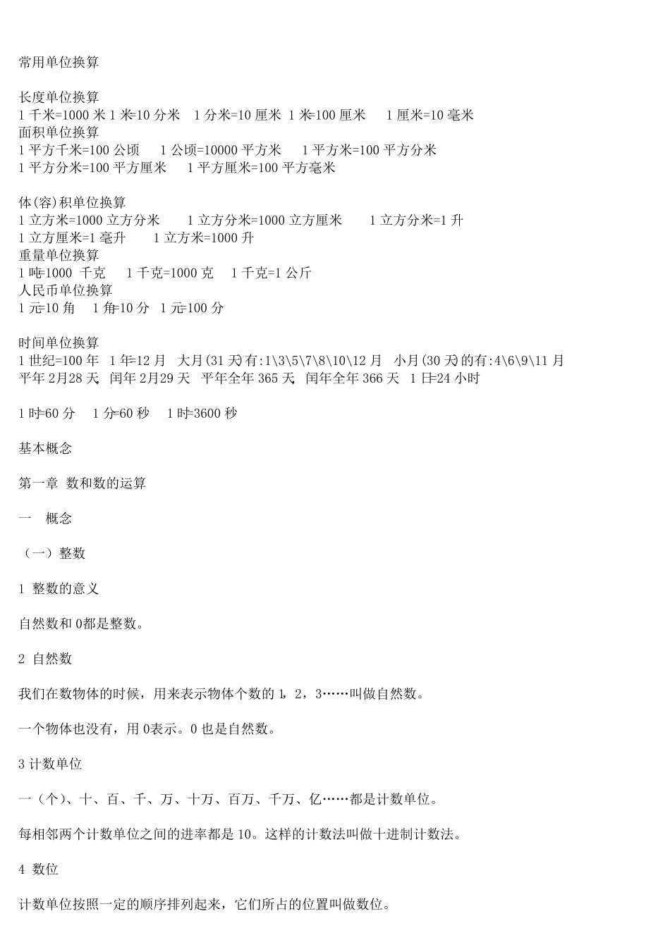 推荐小学数学知识点大全.pdf_第2页