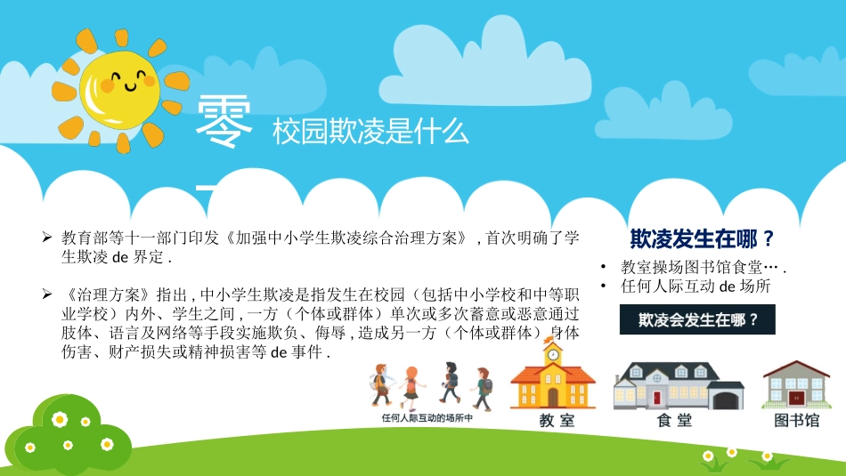 幼儿园小学生儿童拒绝校园欺凌安全教育课件 (46).pptx_第3页