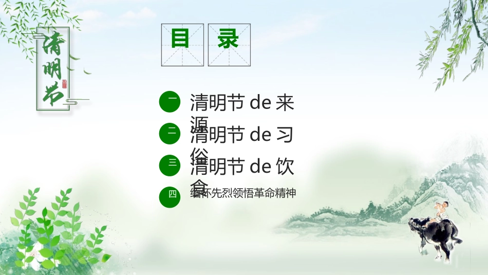 清明节主题模板3212.ppt_第3页