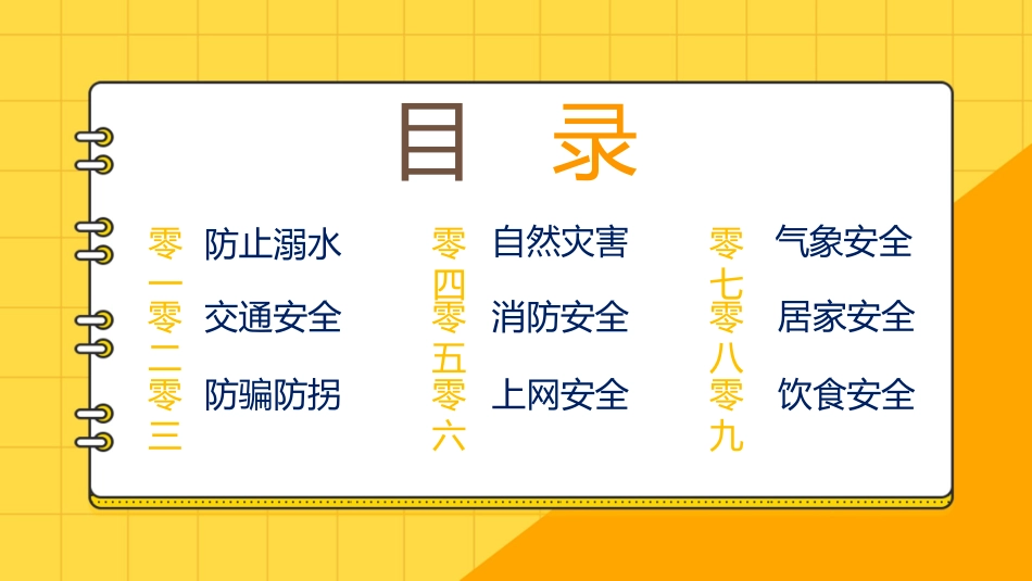 幼儿园小学生儿童快乐暑假安全教育课件 (71).pptx_第3页