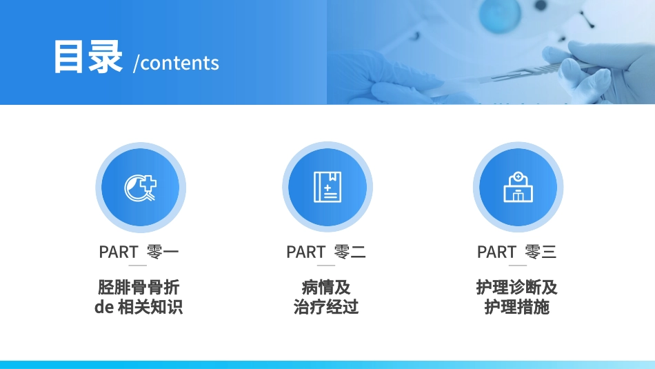 蓝色医疗模板-胫腓骨骨折护理.pptx_第2页
