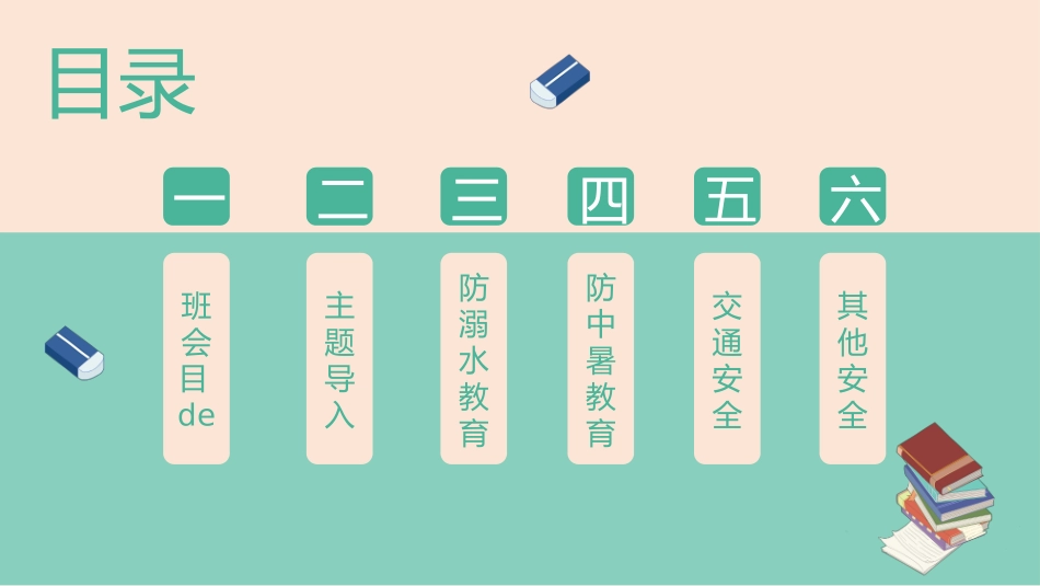 幼儿园小学生儿童快乐暑假安全教育课件 (45).pptx_第2页