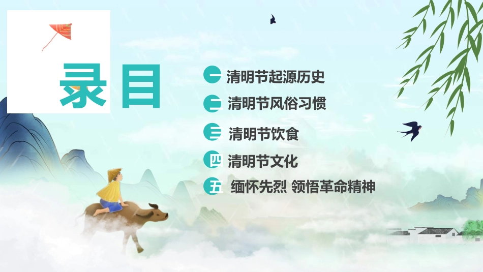 清明节主题模板2222.ppt_第2页