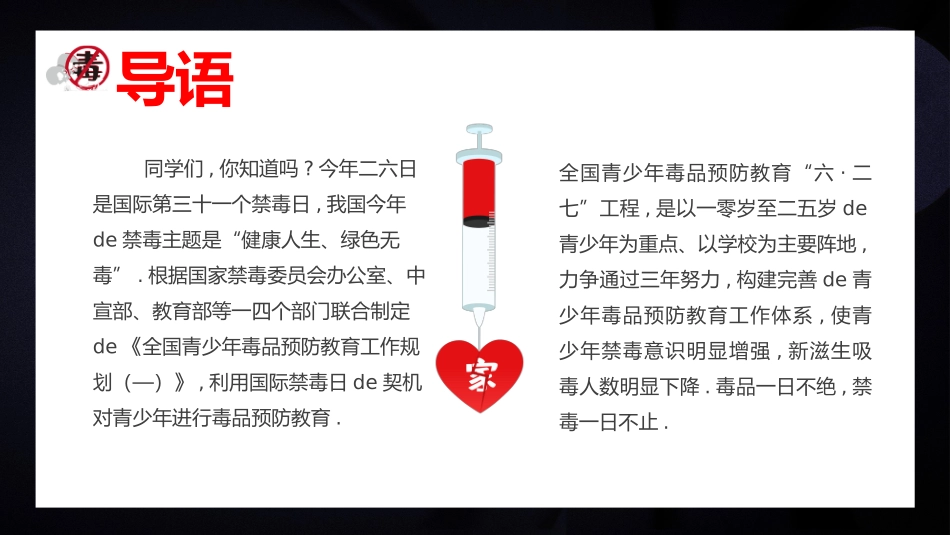 国际禁毒日 禁毒教育课件 (5).pptx_第2页