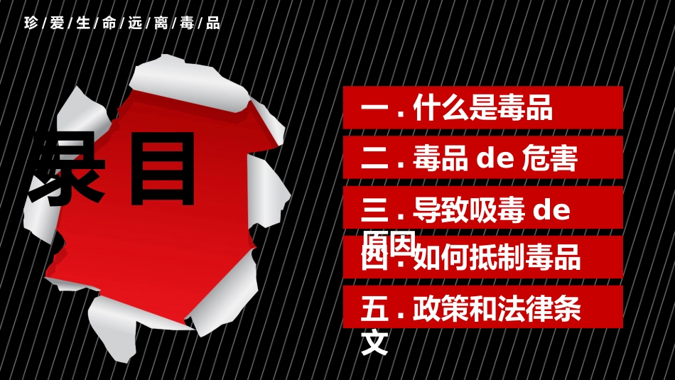 国际禁毒日 禁毒教育课件 (112).pptx_第3页