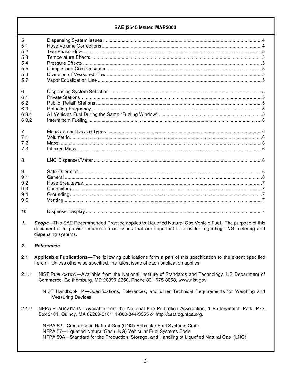 SAE J 2645-2003 液化天然气（LNG）汽车计量系统.pdf_第2页