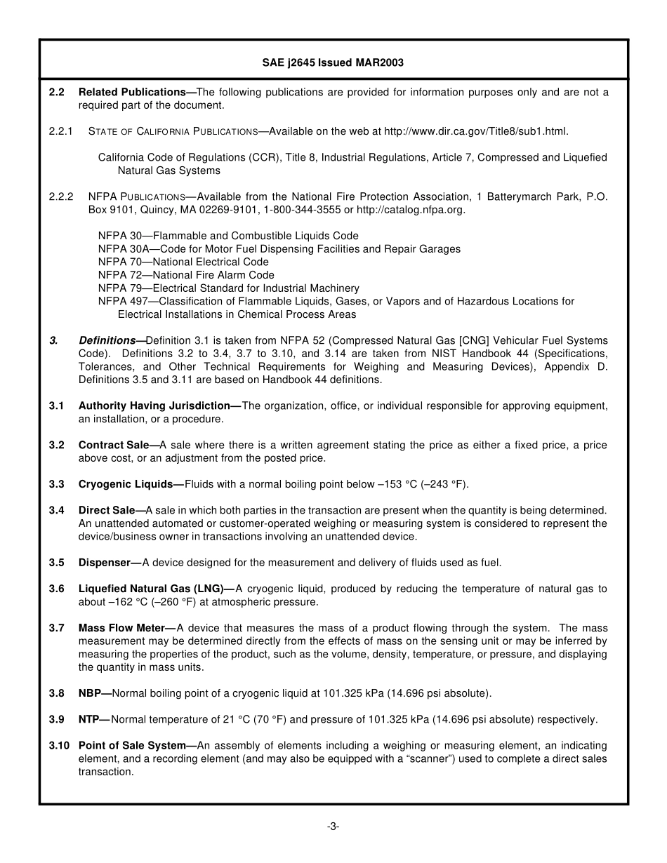 SAE J 2645-2003 液化天然气（LNG）汽车计量系统.pdf_第3页