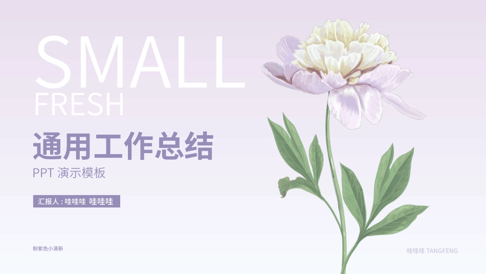 清新文艺风格PPT模板21(4).pptx_第1页