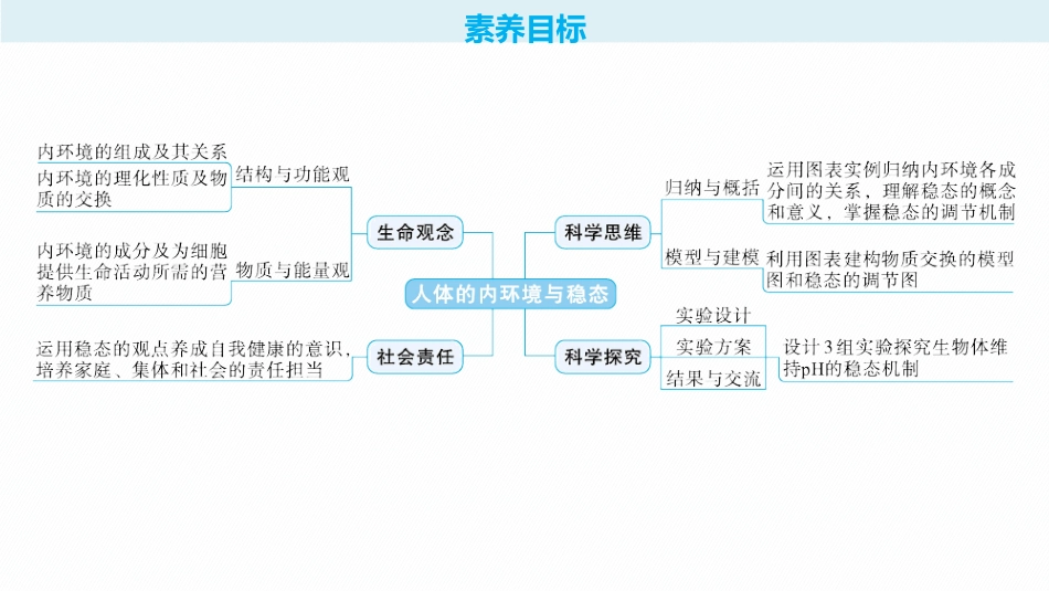 第27讲　人体的内环境与稳态-【高考生物】2026优化设计一轮复习(生物).pptx_第2页