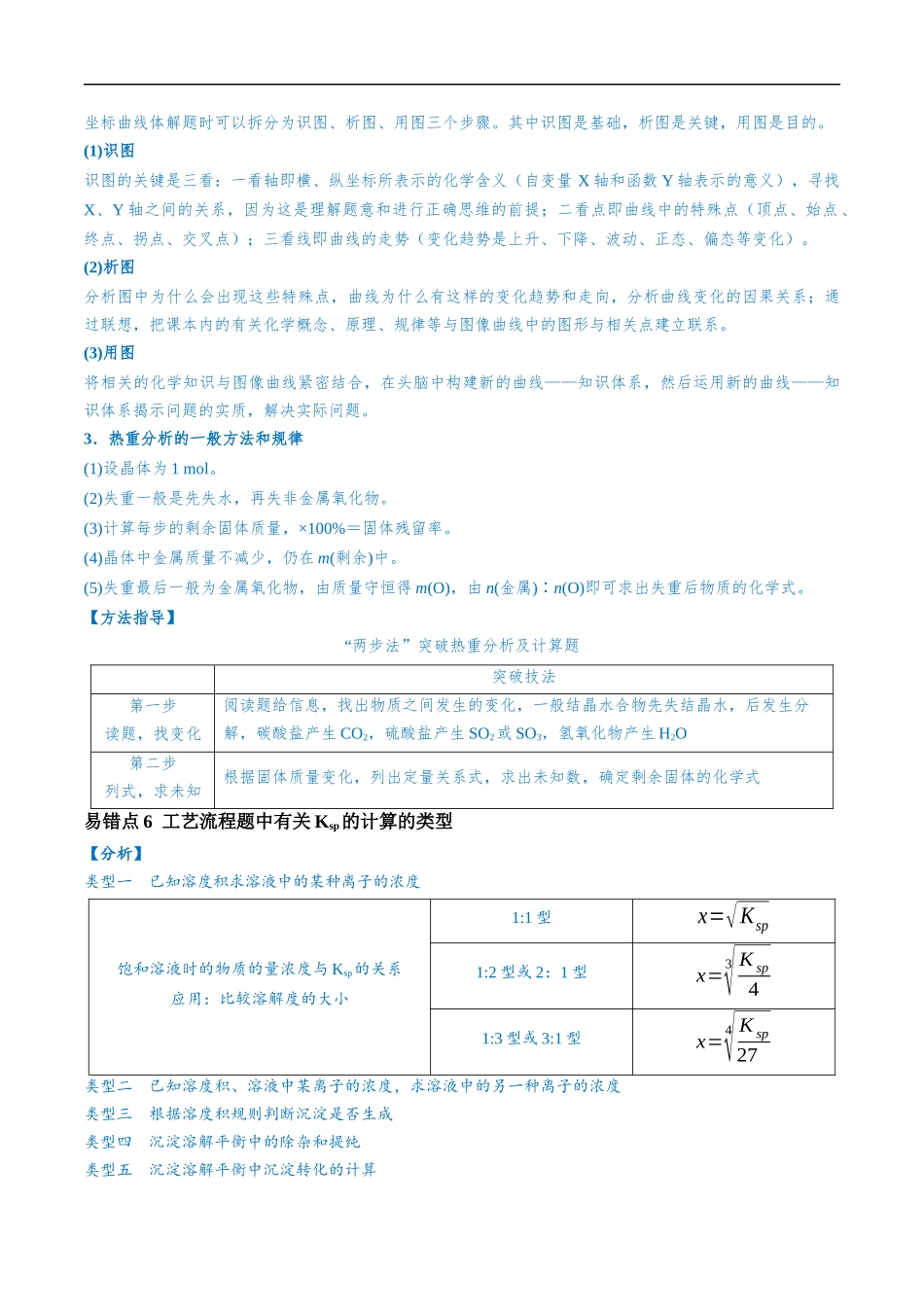 易错类型07 化工流程中的常考问题（7大易错点）（解析版）-【高考化学】备战2025年高考易错题（新全国通用）.docx_第3页