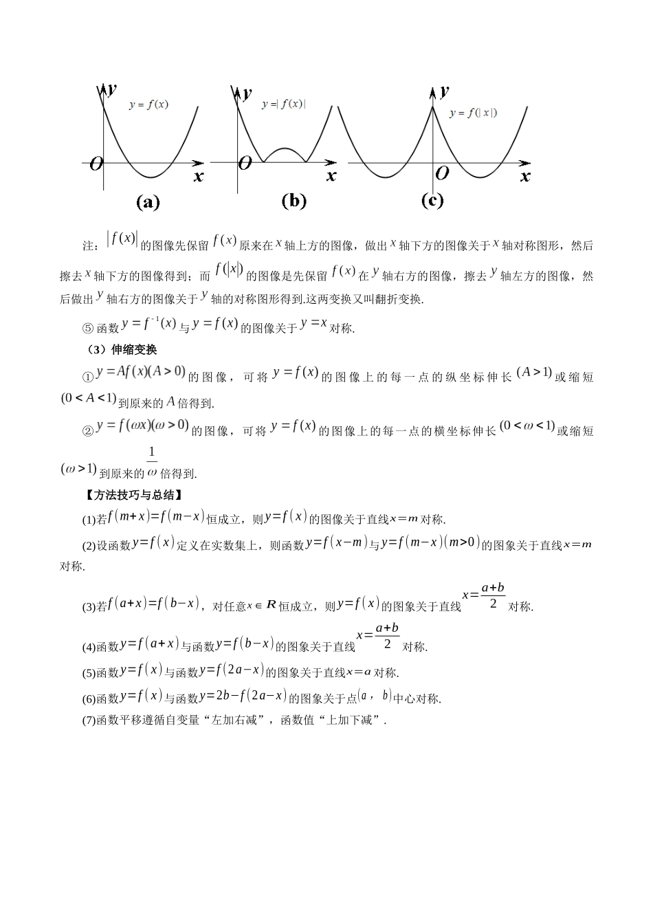 专题11 函数的图象（解析版）-高考数学第二阶段零基础or艺考生.docx_第2页