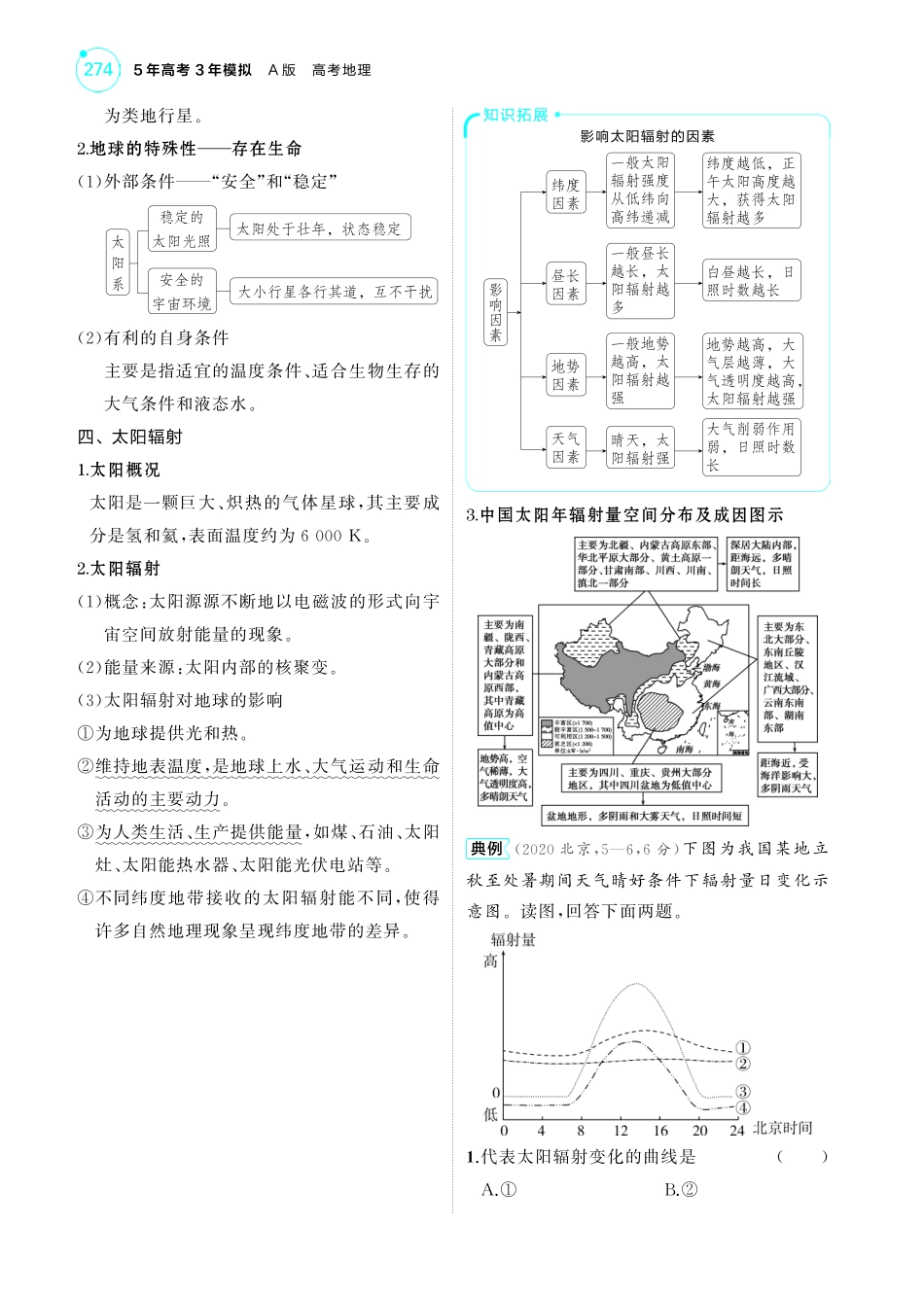 专题二行星地球-【高考总复习】2025版新高考 地理考点清单+模型清单.pdf_第2页