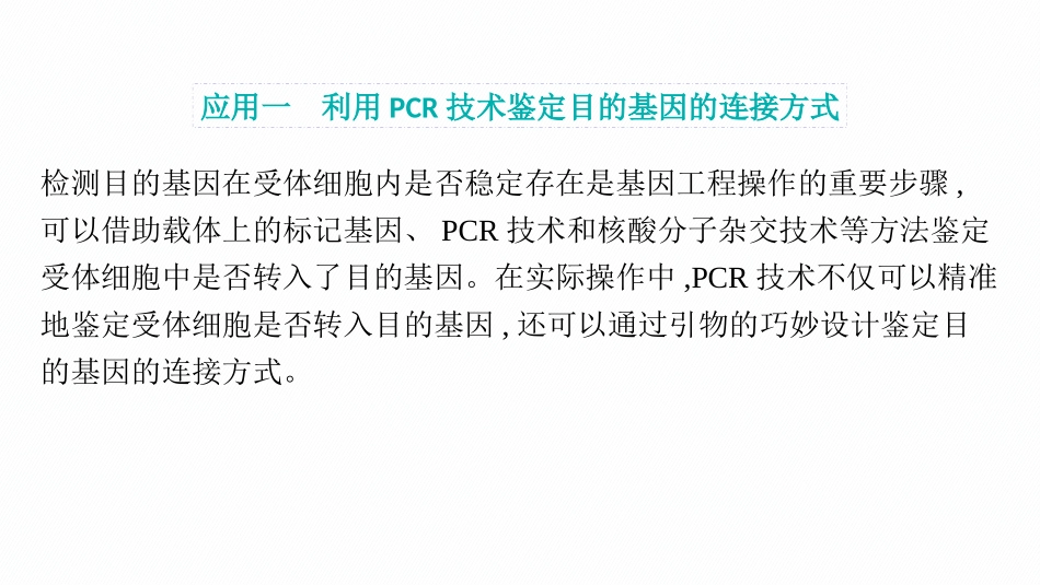 专题精研课12　PCR技术中引物的拓展应用-【高考生物】2026优化设计一轮复习(生物).pptx_第2页