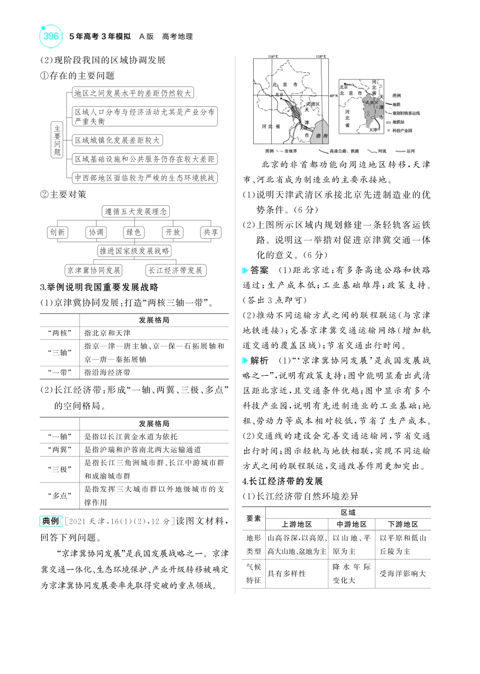 专题十三国家战略和海洋权益-【高考总复习】2025版新高考 地理考点清单+模型清单.pdf_第2页
