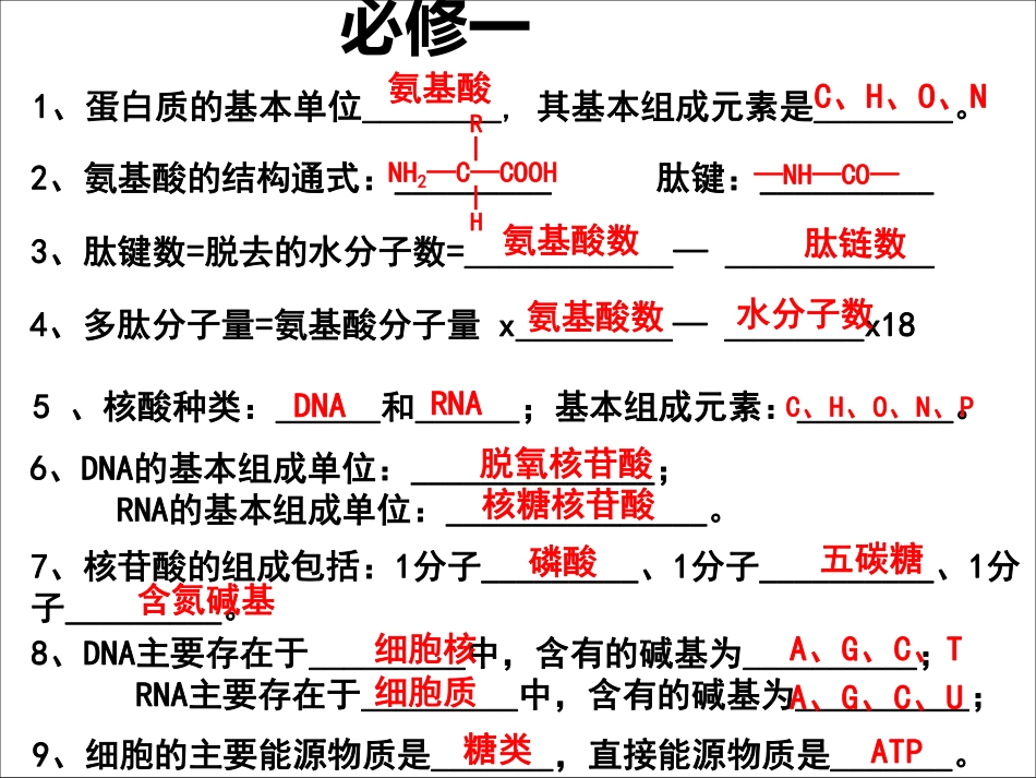 高中生物会考复习资料超好超全必过版-1.pdf_第2页