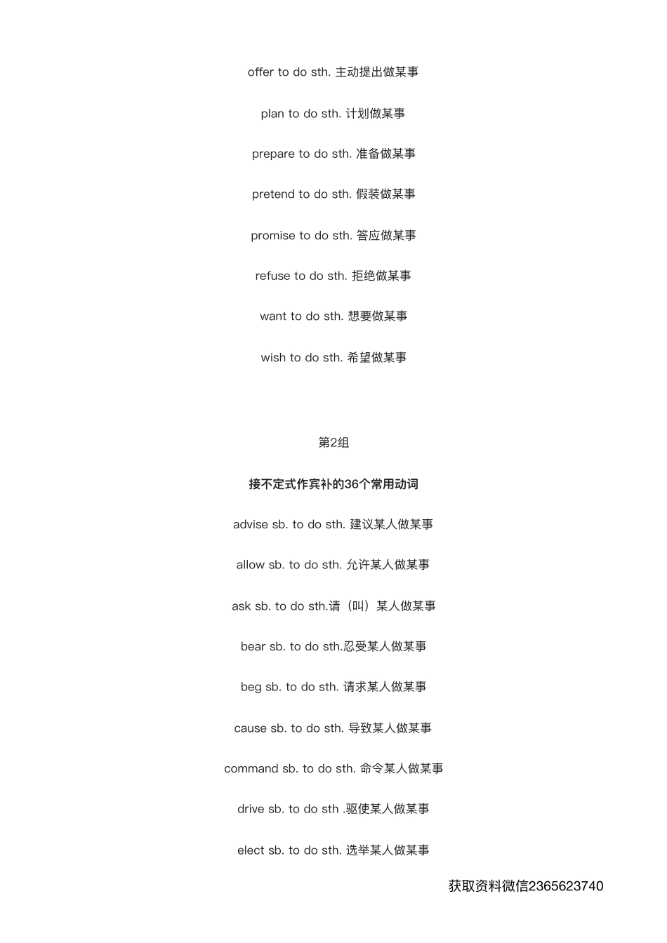 22组高考必考固定搭配.pdf_第2页