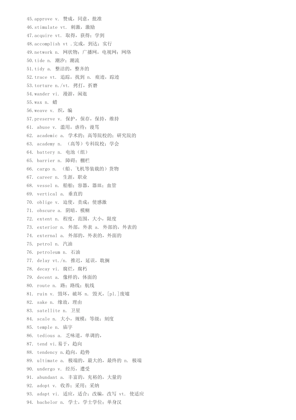 300个完形填空高频词，别丢分在词汇上.pdf_第2页