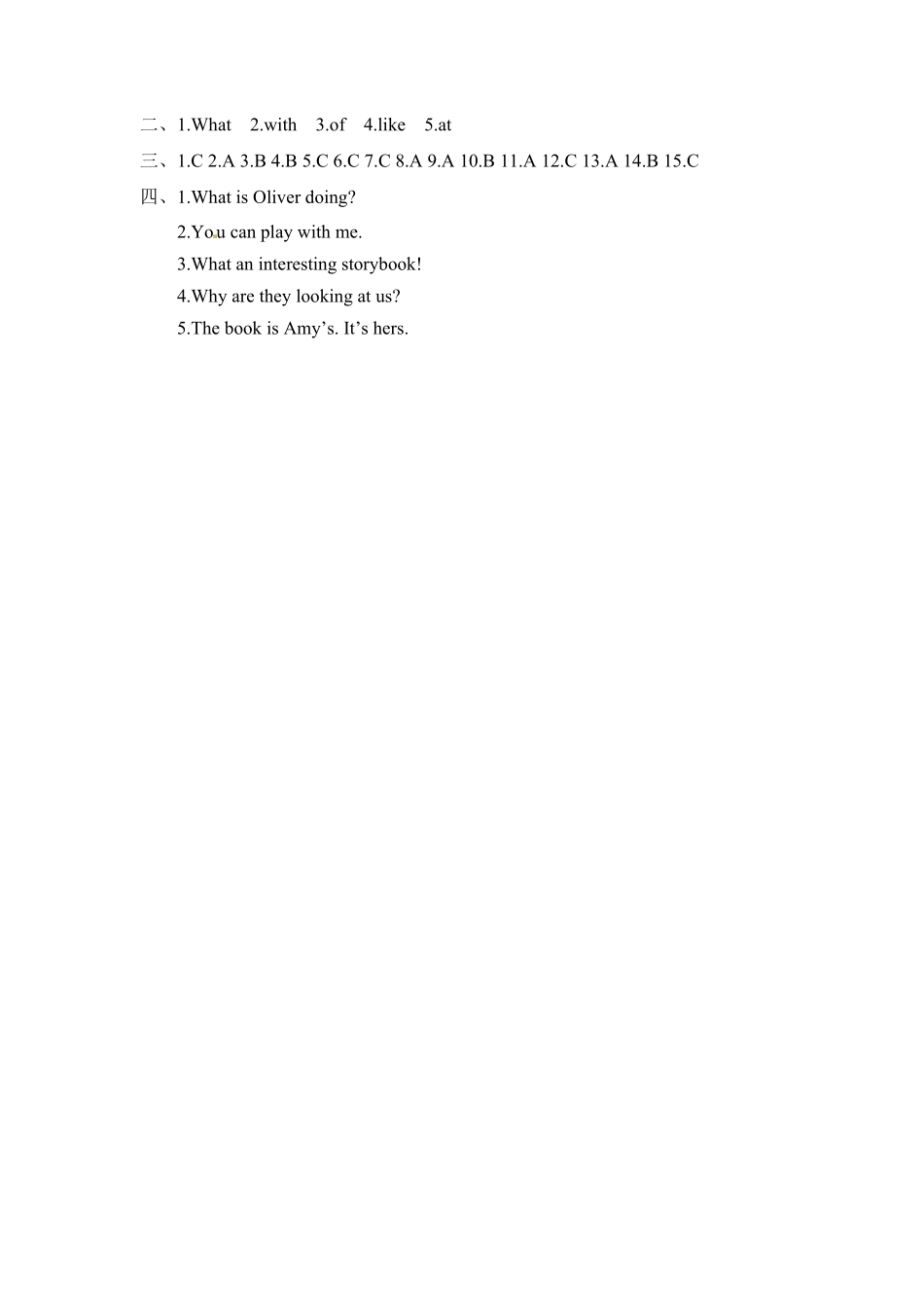 【核心语法】五年级下册英语语法专训Unit5Whosedogisit人教PEP版-含答案.pdf_第3页