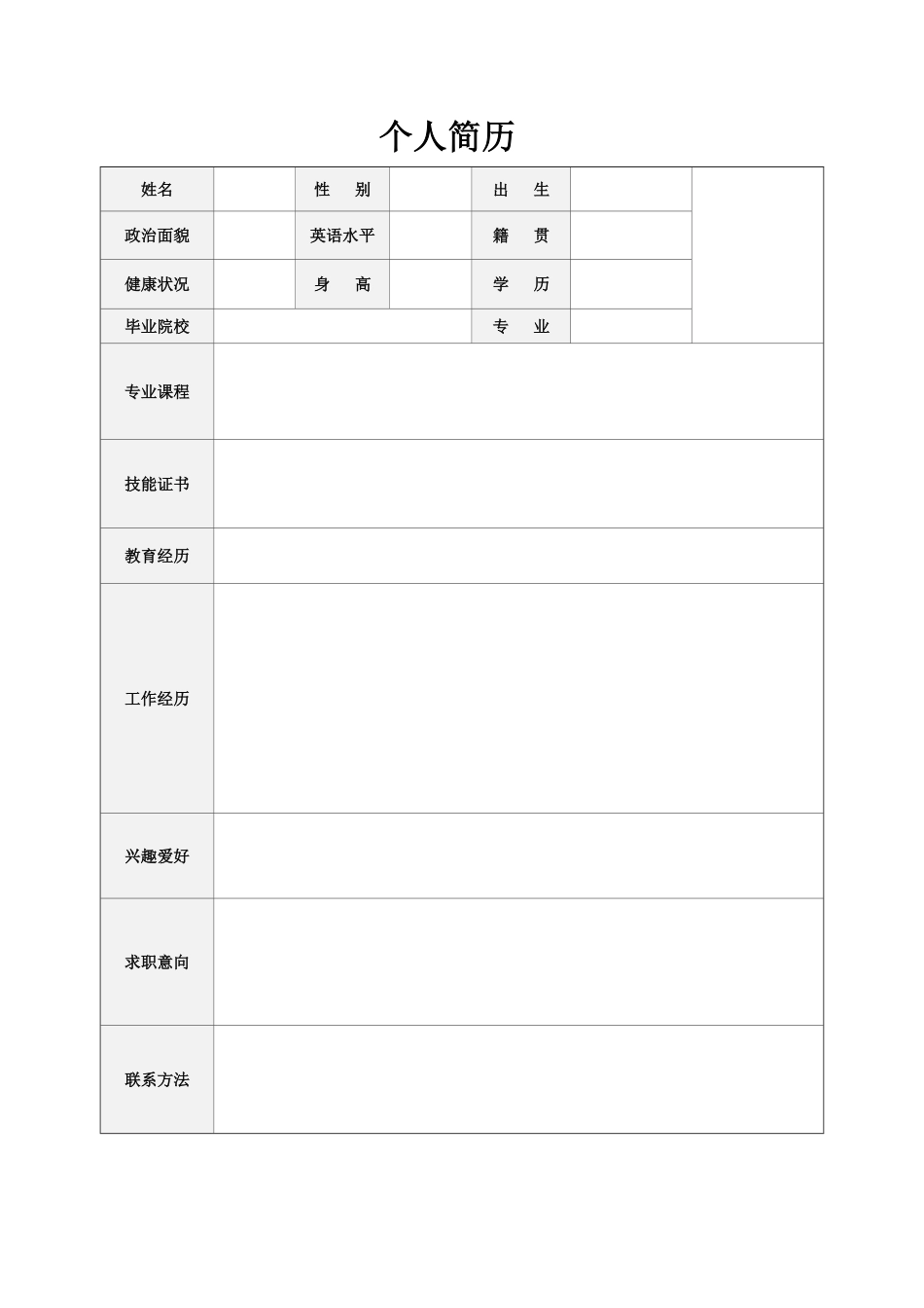 57-个人简历模板全套完整版多款1.pdf_第2页