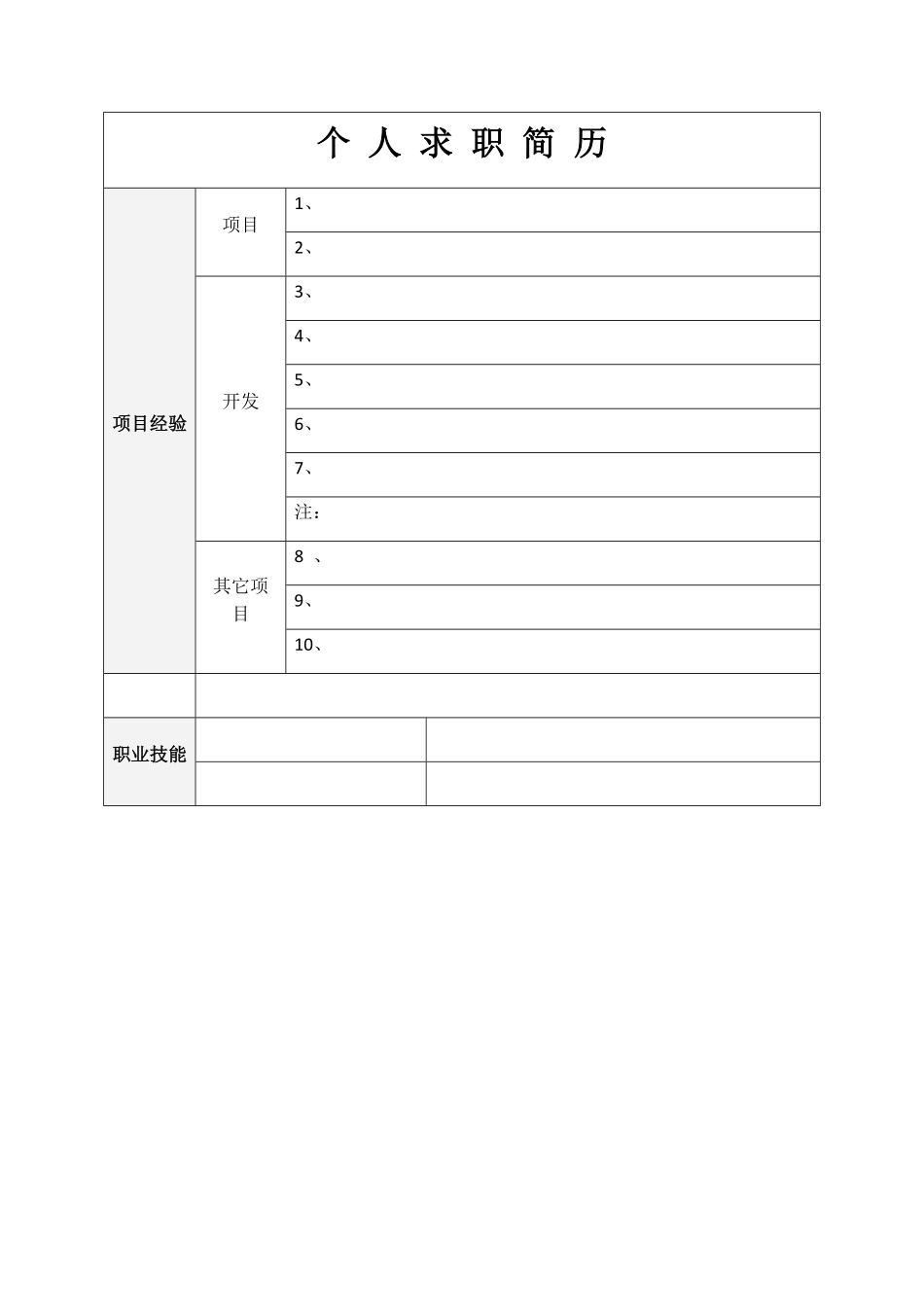 53-个人简历模板全套完整版多款1.pdf_第3页