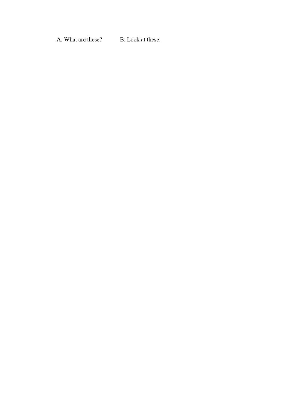 人教PEP版英语四年级下册一课一练-Unit4Atthefarm课时1含答案.pdf_第3页