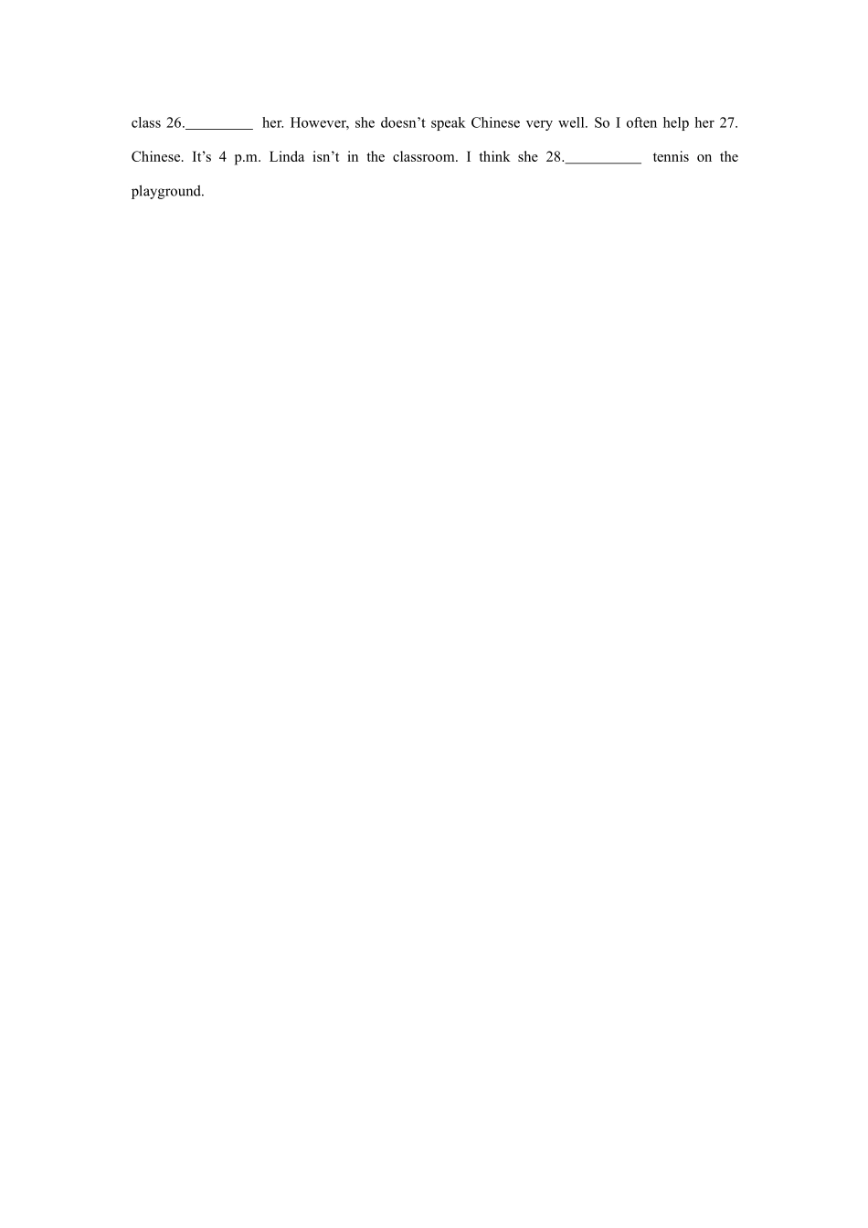 【课时练习】八年级上册英语人教版Unit 3 Section B 01含答案解析.pdf_第3页