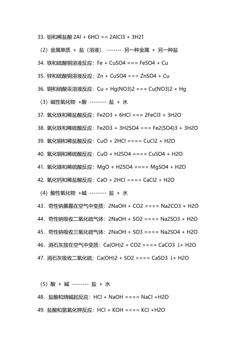 高中化学方程式大全.pdf_第3页