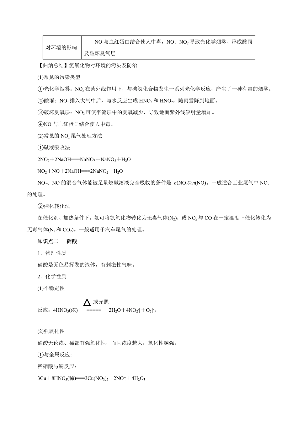 第12讲氮及其化合物讲解析版【公益公众号：筱雅同学】.pdf_第2页