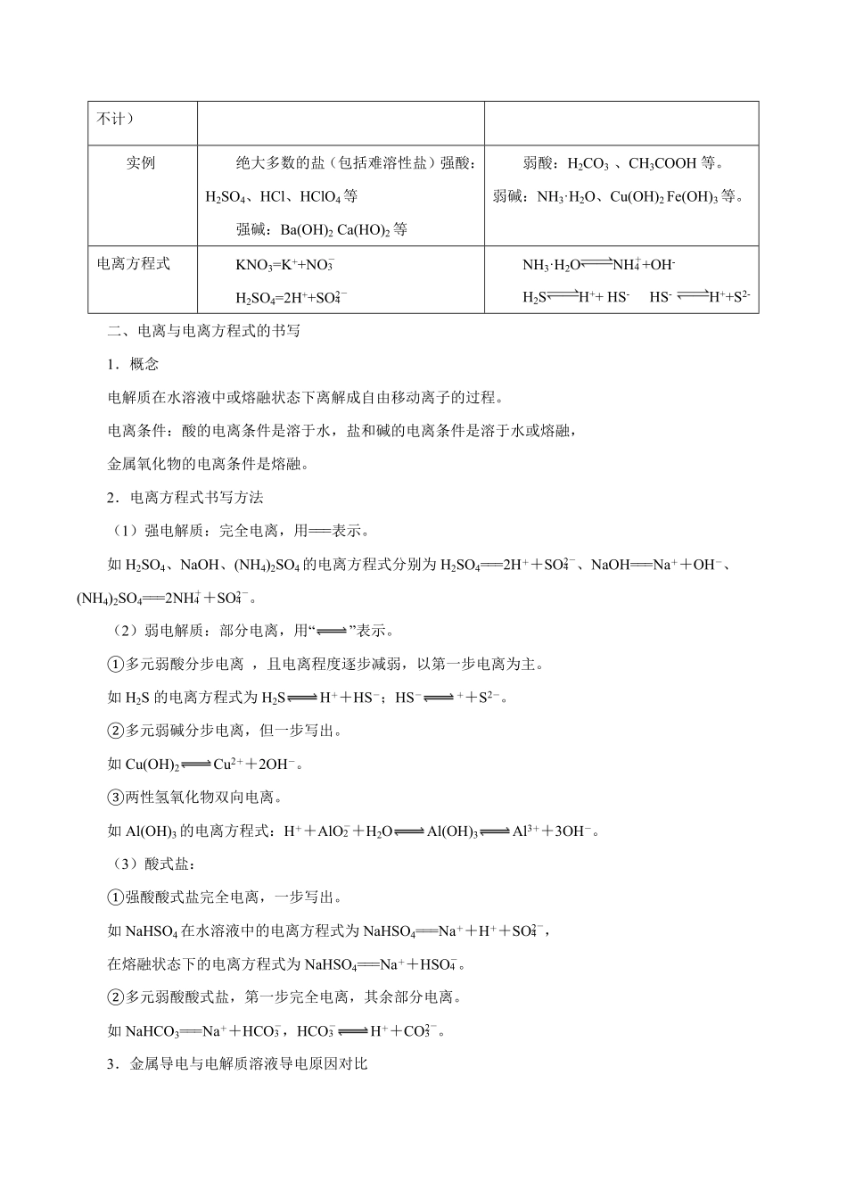 第4讲离子反应讲解析版【公益公众号：筱雅同学】.pdf_第3页