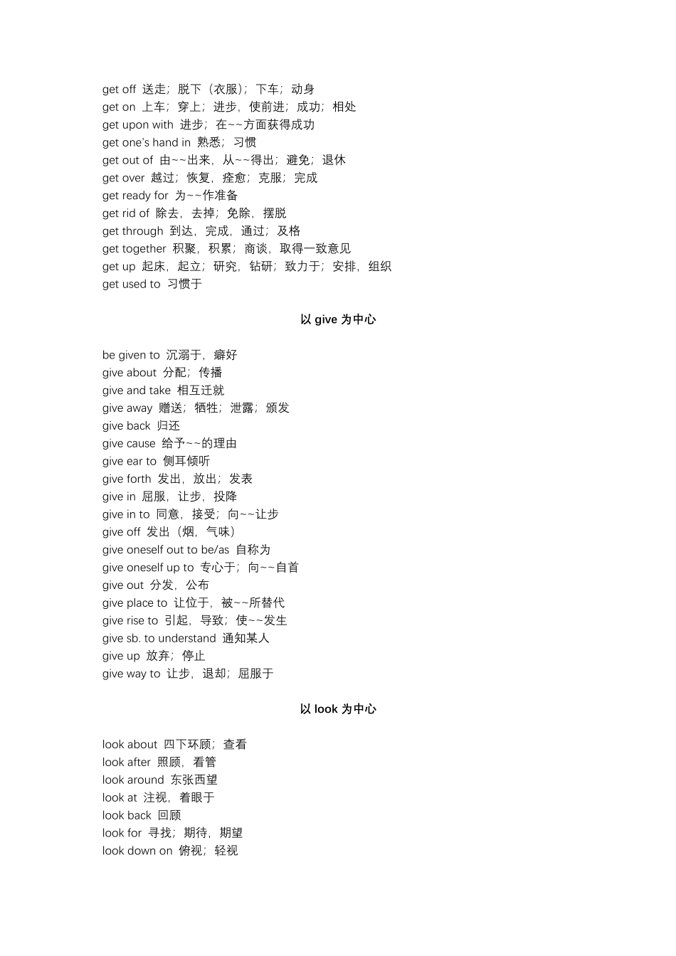 【英语】11组常考+易混动词词组.pdf_第3页