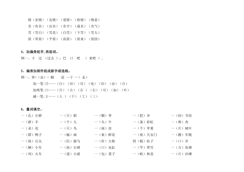 【品优教学】人教版小学语文知识点汇总.pdf_第3页