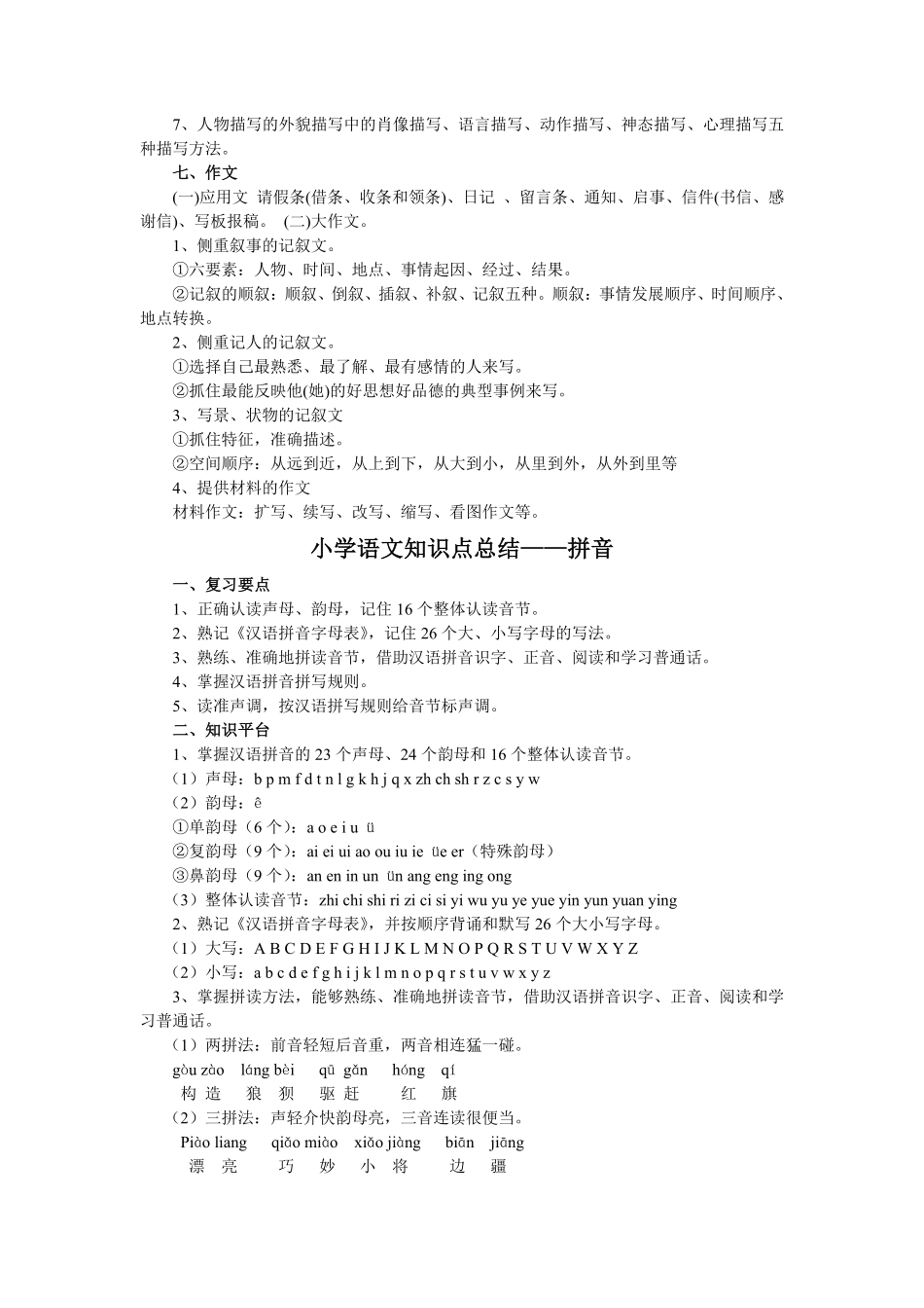 小学语文知识点分类大全.pdf_第2页