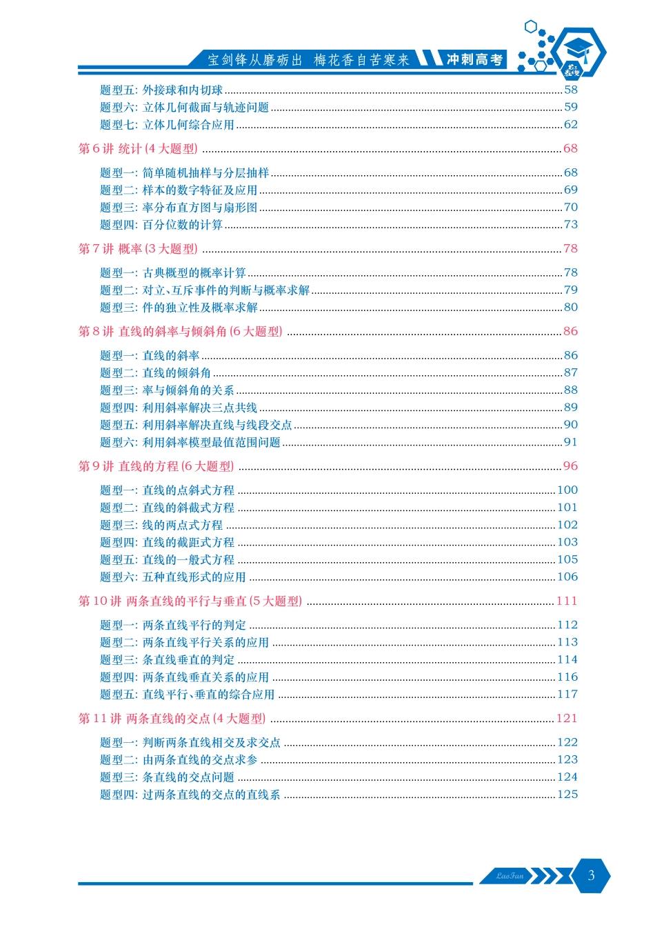 2024暑假数学高一升高二题型专练复习+新课预习-2024年新高二暑假数学提升讲义.pdf_第3页