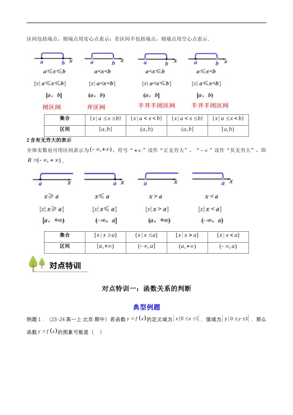 预备知识09 函数的概念（解析版）-2025【初升高衔接】新高一暑假学习提升计划（数学）.docx_第2页