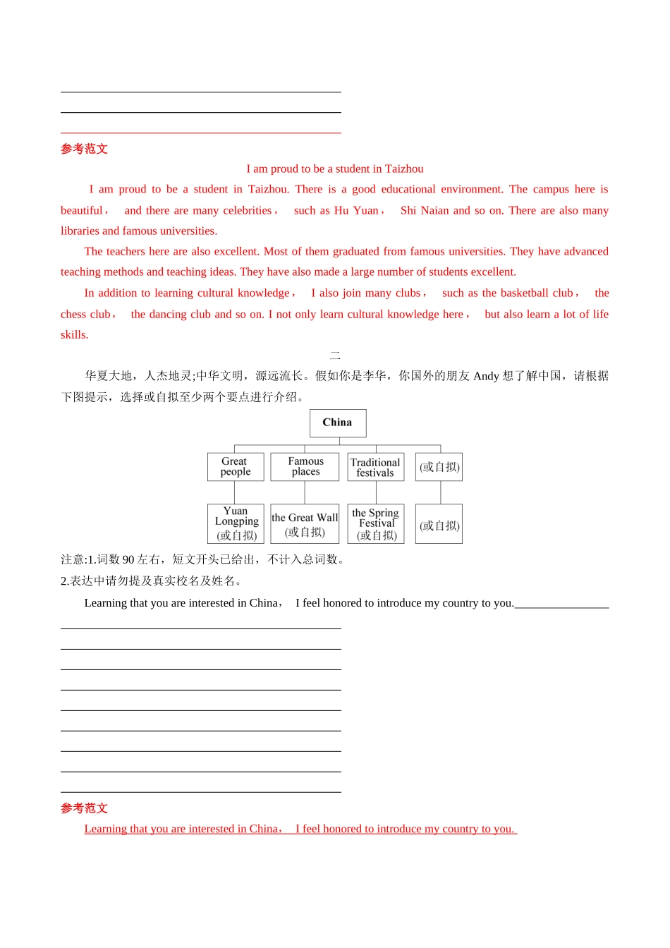 专题10 书面表达 （解析版）-2025【初升高衔接】新高一暑假学习提升计划（英语）.docx_第2页