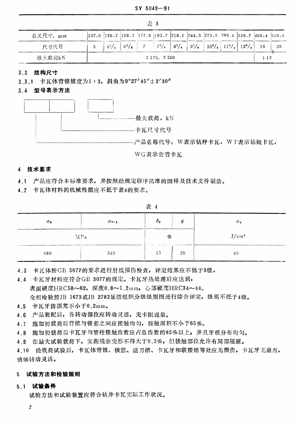 SY 5049-91 钻井卡瓦.pdf_第3页